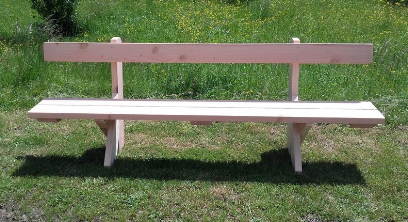 Nouveau Bancs en douglas