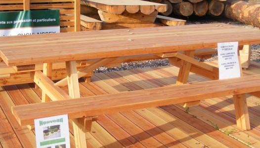 Tables et terrasses
